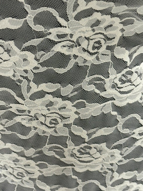 Ivory Raschel Stretch Lace – Matina