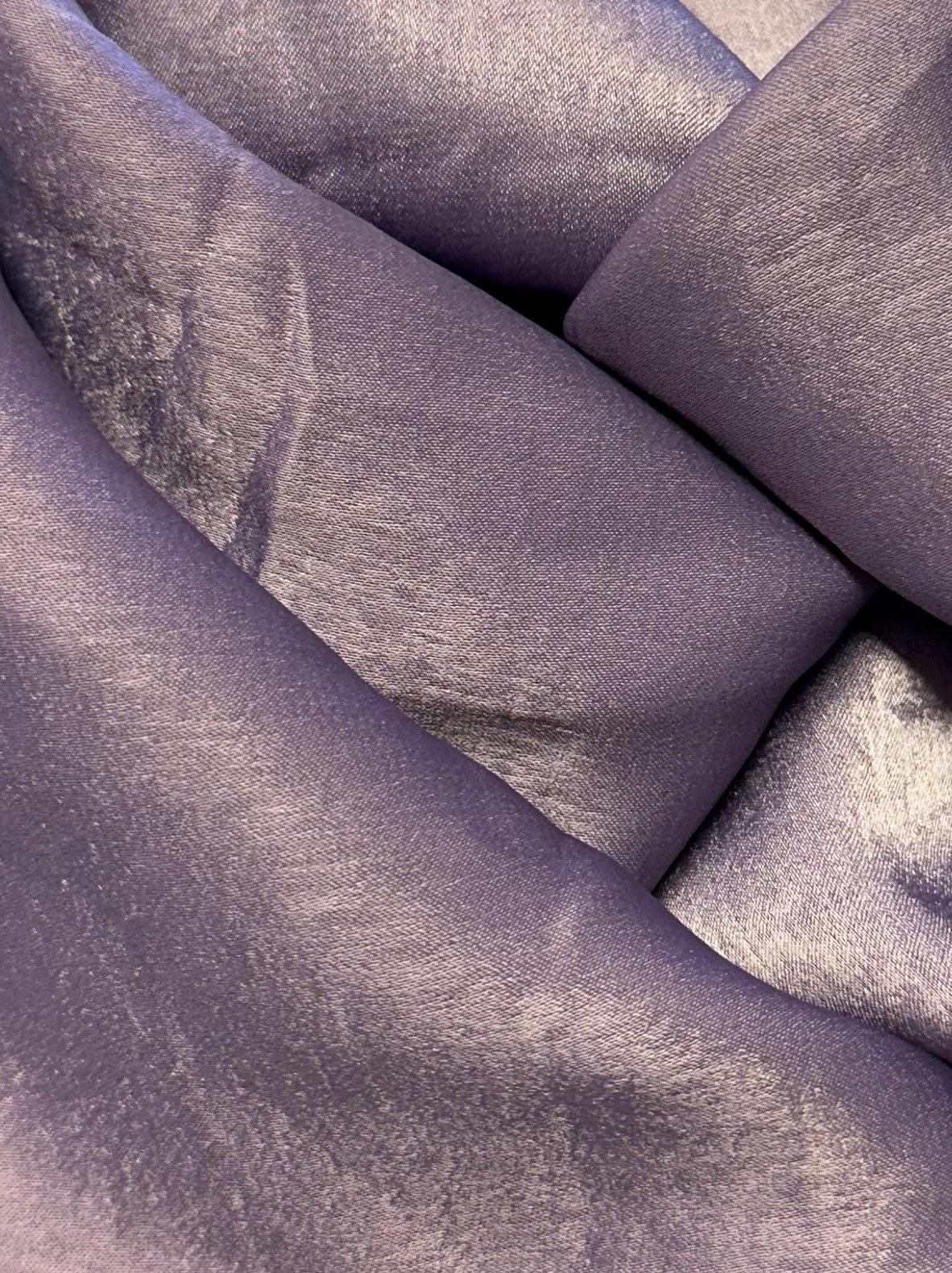 Mauve Polyester Satin - Purpose