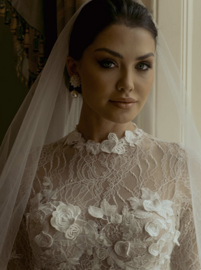 Ivory 3D Lace - Meghan