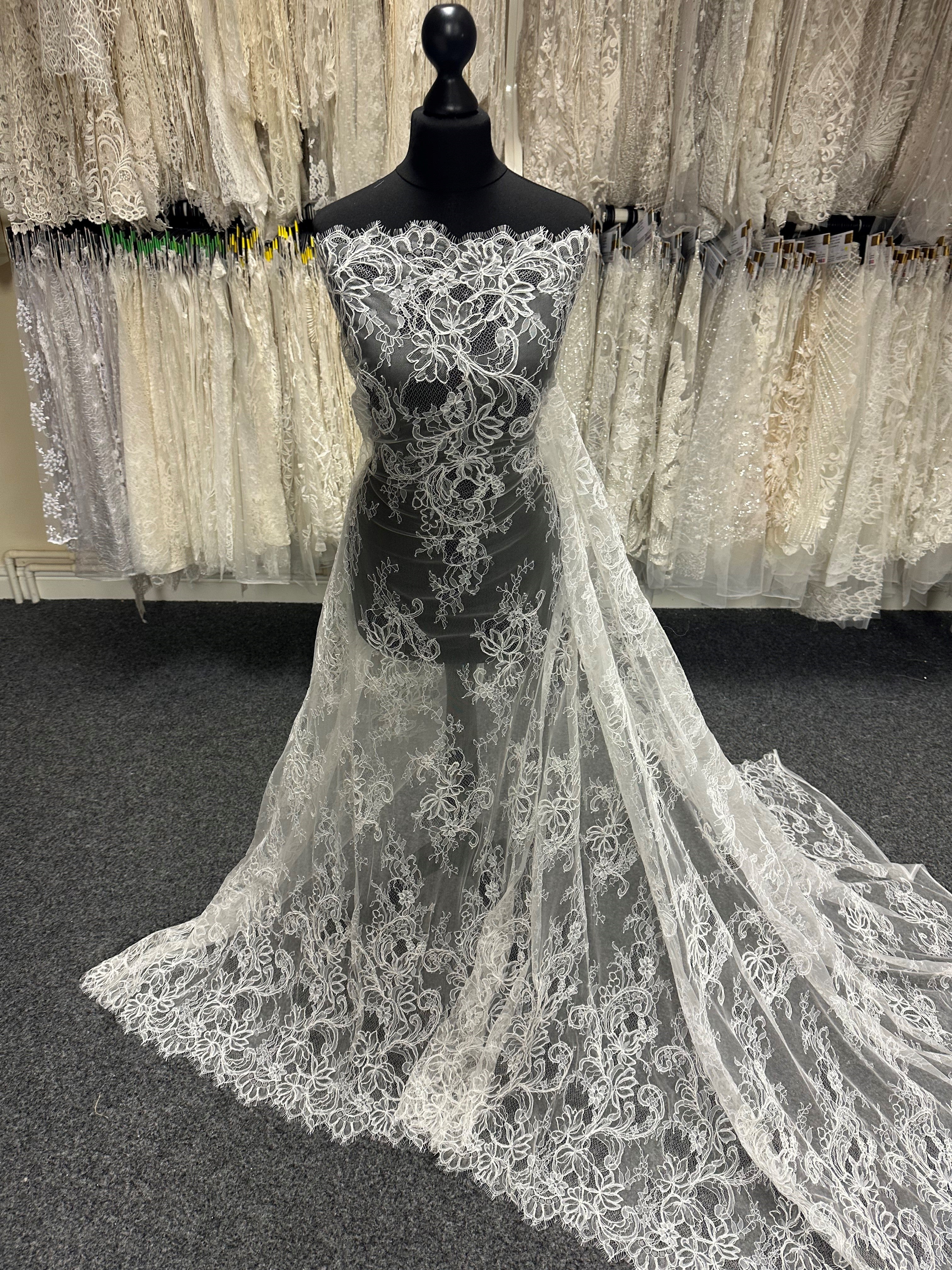 Ivory Corded Lace – Mercer