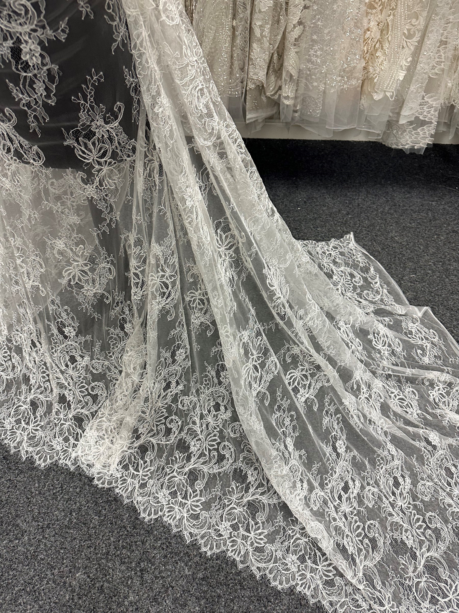 Ivory Corded Lace – Mercer