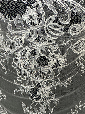 Ivory Corded Lace – Mercer