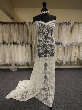 Ivory Corded Lace - Mia