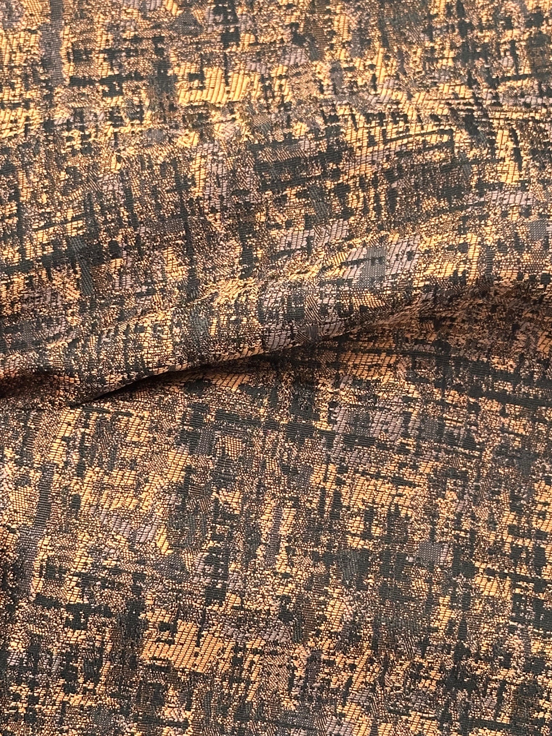 Orange Textured Jacquard - Mia (CF)