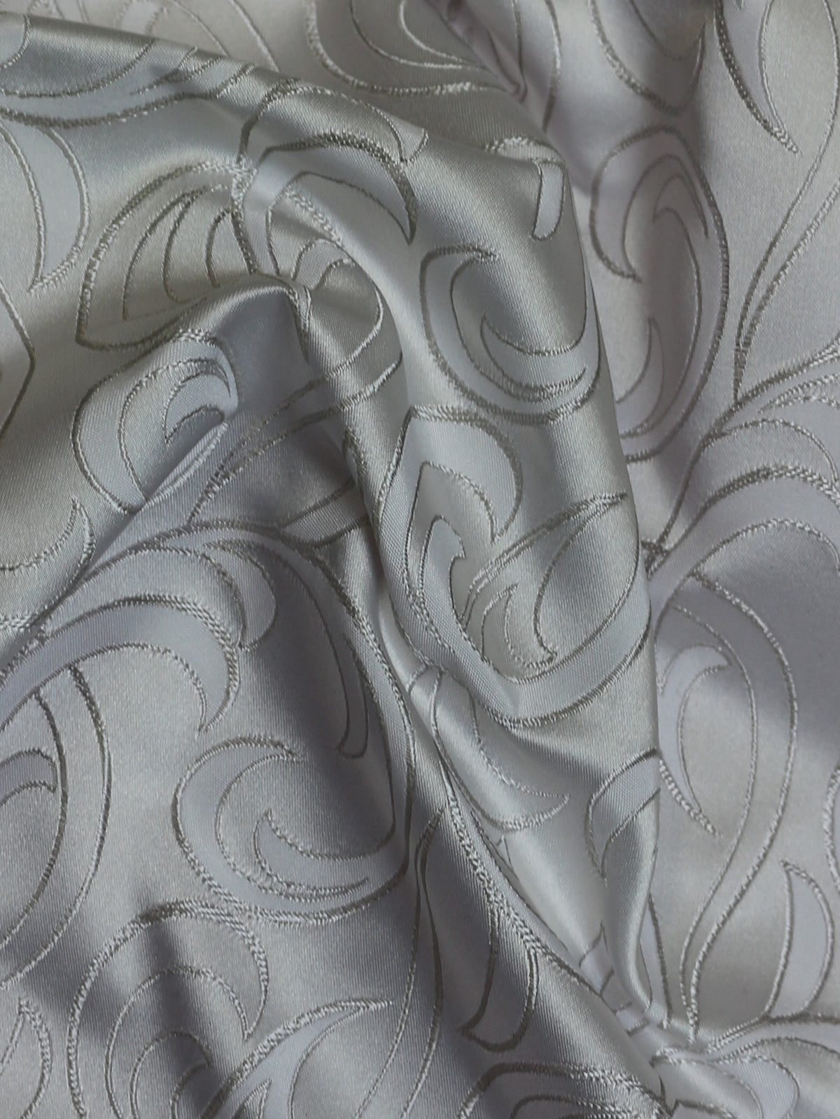 Silver Waistcoat Fabric - Milan