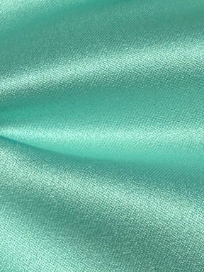 Mint Polyester Satin - Canada
