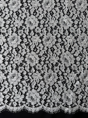 Ivory Corded Chantilly Lace - Norben