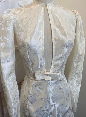 Ivory Jacquard Brocade - Norfolk