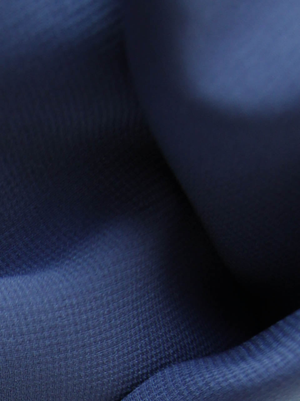 Navy Polyester Chiffon Fabric - Serendipity