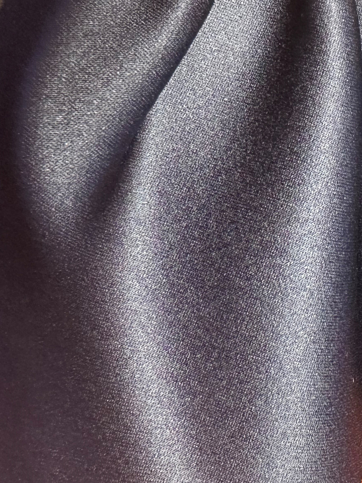 Navy Polyester Satin - Canada