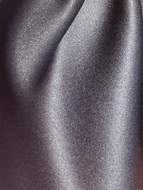 Navy Polyester Satin - Canada