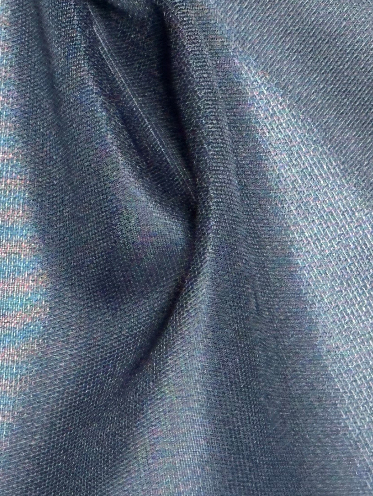 Navy Polyester Satin Fabric - Redeem