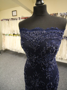 Blue Beaded Lace - Jonquil