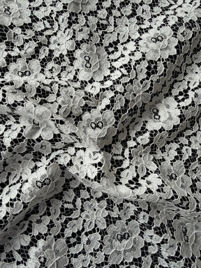 Ivory Corded Chantilly Lace - Norben