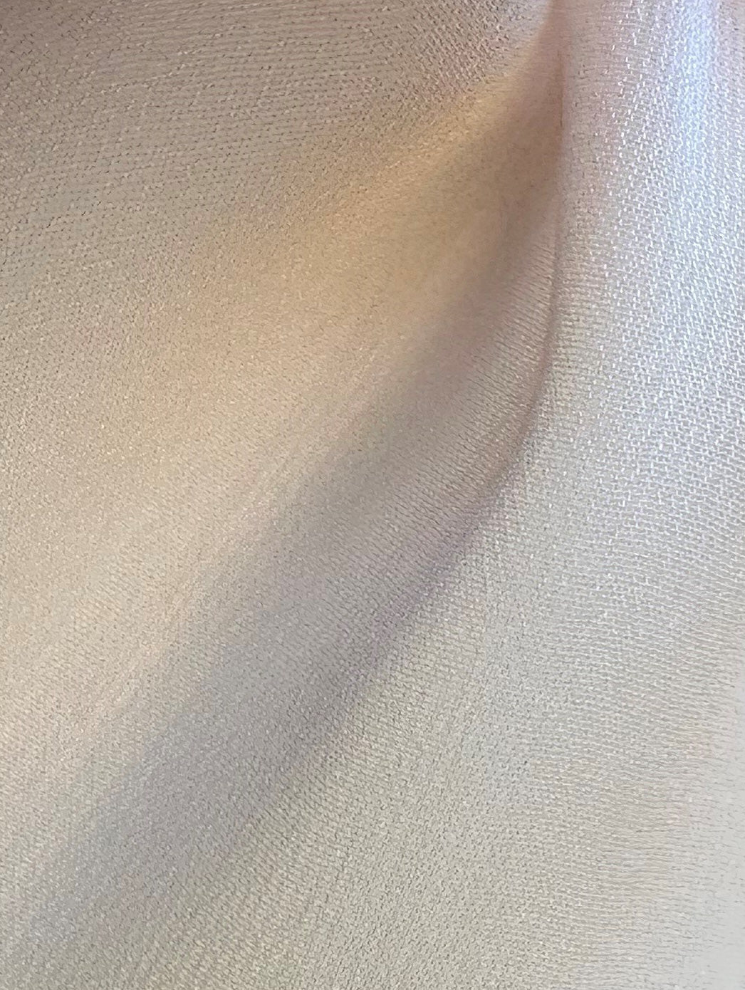 Nude Blush Polyester Chiffon - Galit