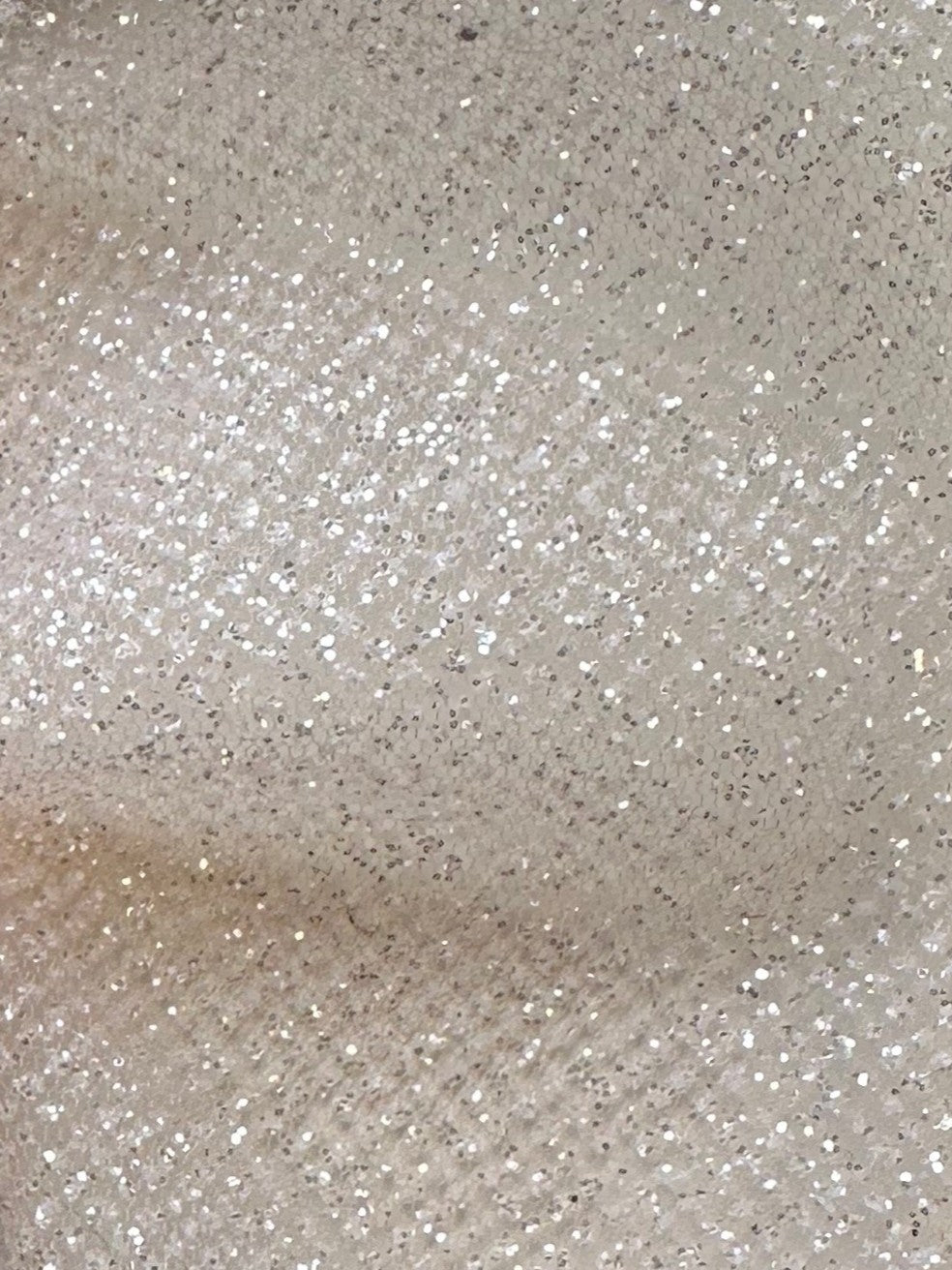 Nude Glitter Tulle - Shining