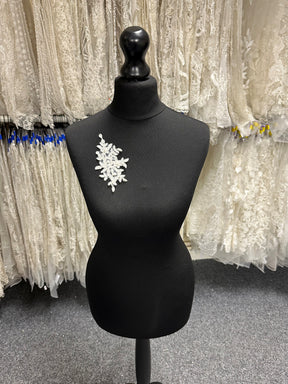 Ivory Corded Lace Applique - Optimism