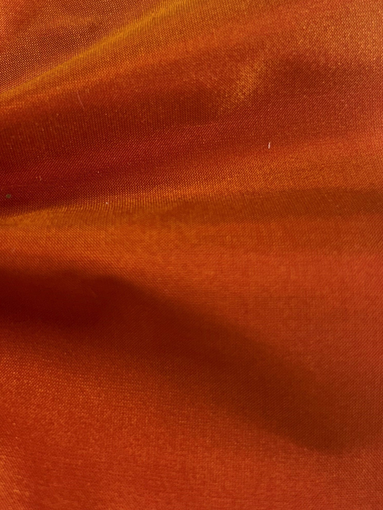 Burnt Orange Silk Taffeta - Debutante Burnt Orange Silk Taffeta - Debutante