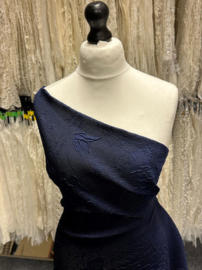 Navy Textured Jacquard - Olivia (CF)