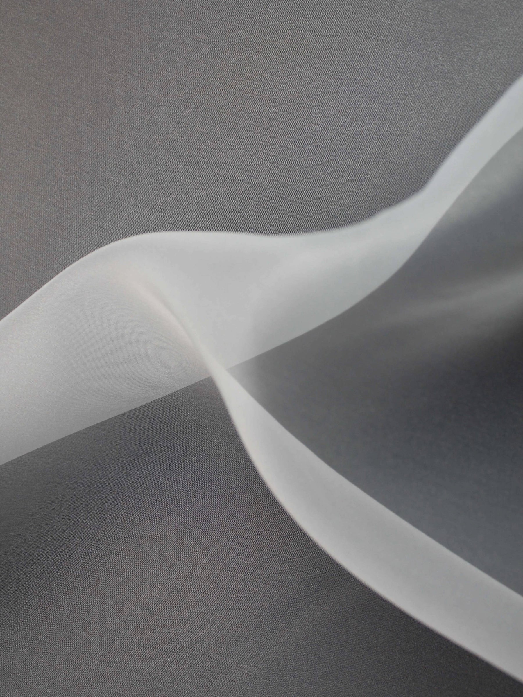 Pale Ivory Poly Organza - P150