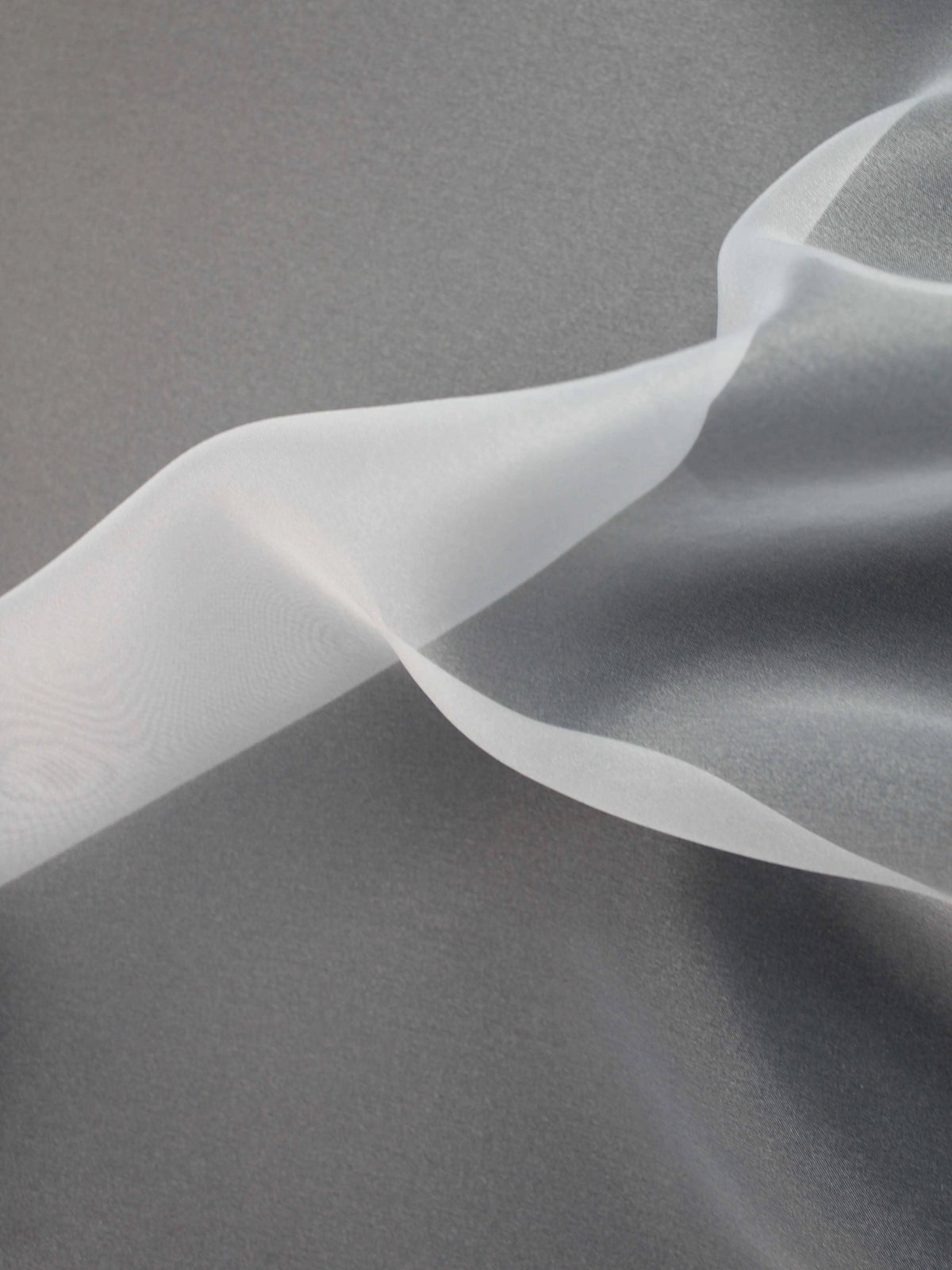 White Poly Organza - P150