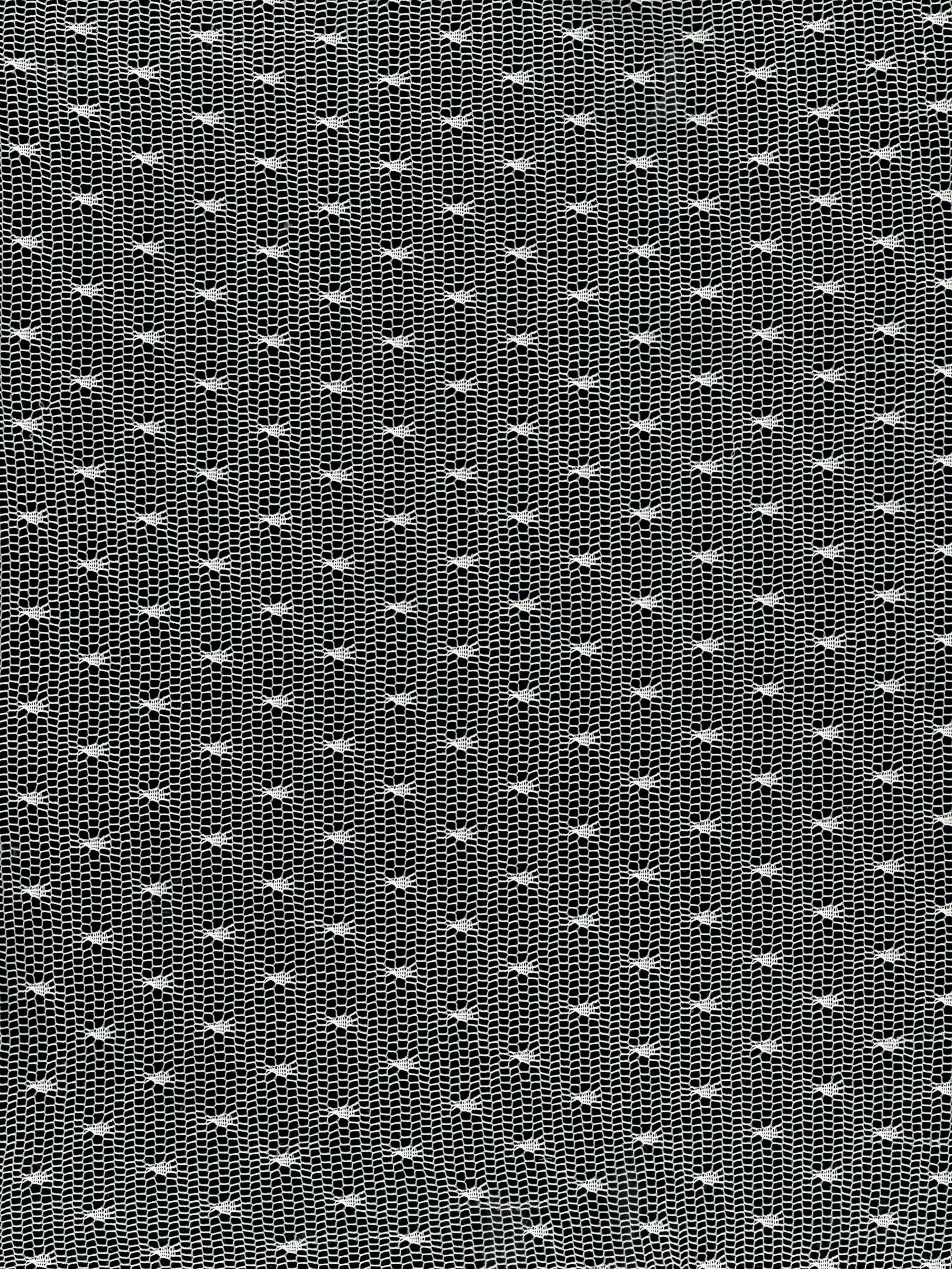 Ivory Woven Spot Tulle - P17