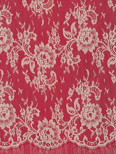 Dusky Rose Chantilly Lace - P205