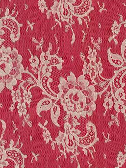 Dusky Rose Chantilly Lace - P205