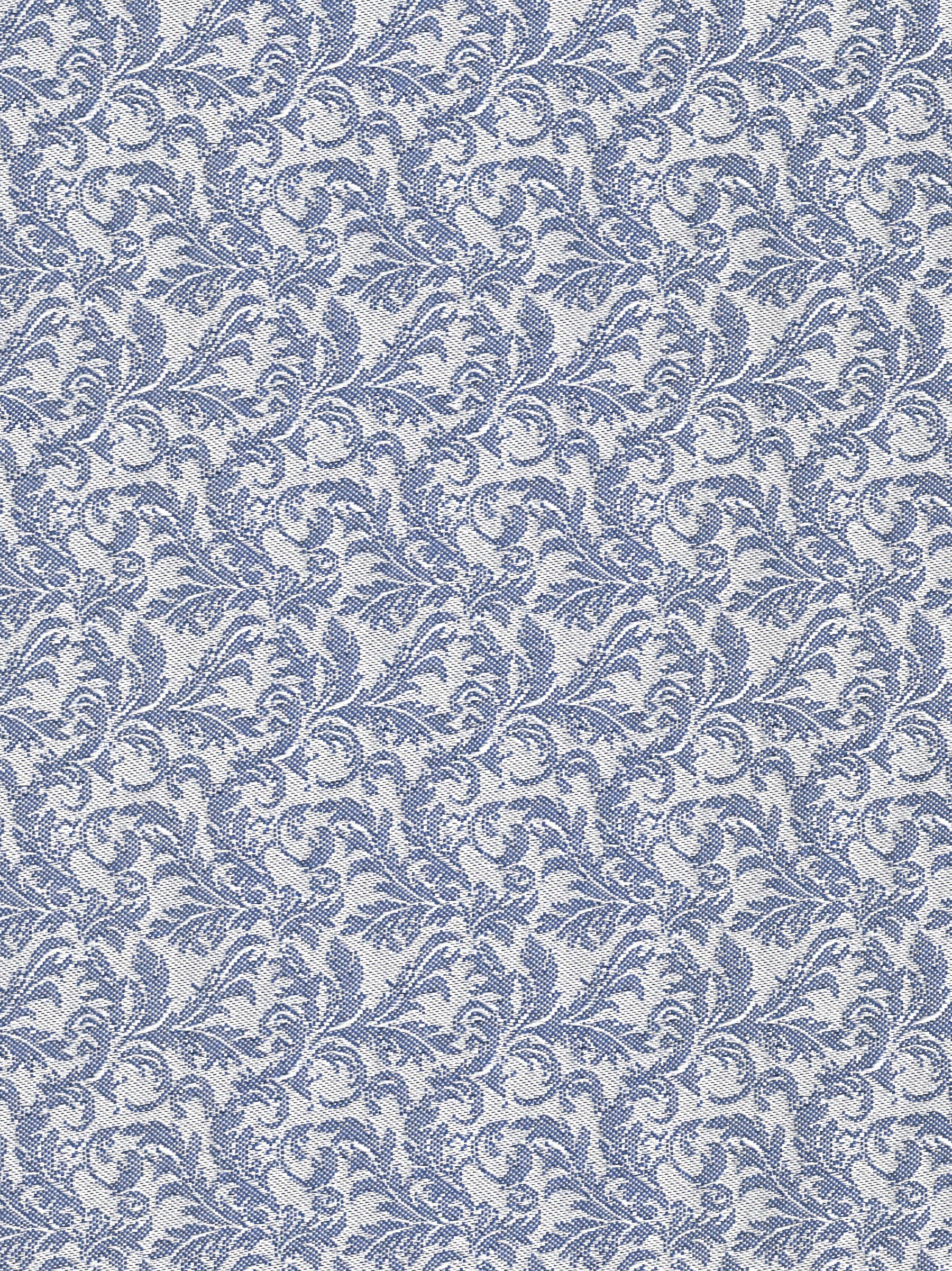 Royal Blue Jacquard Brocade - P273