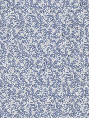Royal Blue Jacquard Brocade - P273
