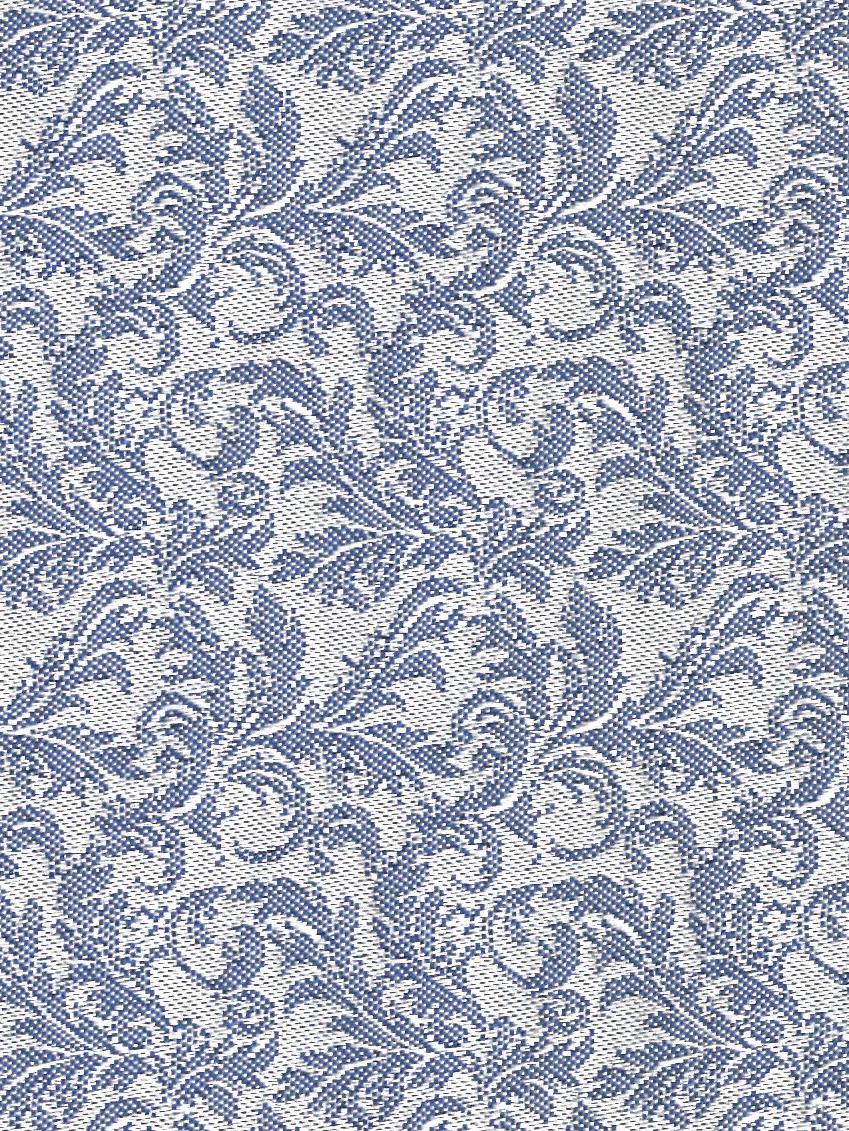 Royal Blue Jacquard Brocade - P273