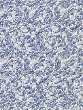 Royal Blue Jacquard Brocade - P273