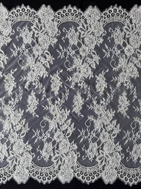 Ivory Corded Lace - Brogan P376