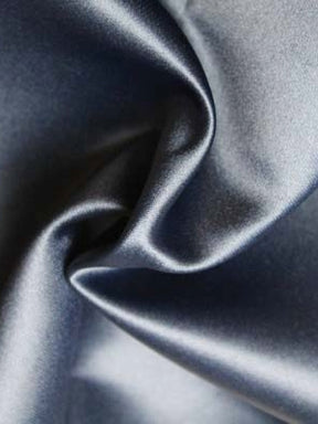 Navy Polyester Duchess Satin - Scenery (P40)