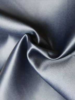 Navy Polyester Duchess Satin - Scenery (P40)