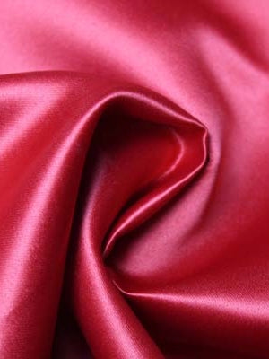 Red Polyester Duchess Satin - Scenery (P40)