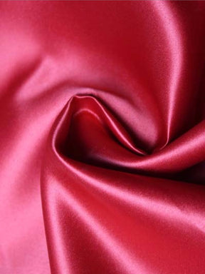 Red Polyester Duchess Satin - Scenery (P40)