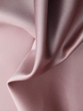 Suede Pink Polyester Duchess Satin - P42
