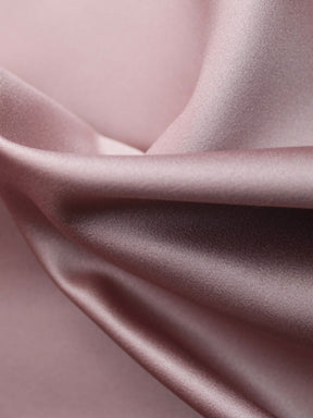Suede Pink Polyester Duchess Satin - P42