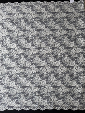 Ivory Corded Lace - P442