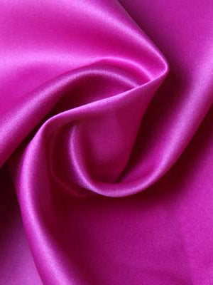 Fuchsia Polyester Lightweight Duchess Satin - P44