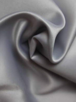 Gun Metal Polyester Lightweight Duchess Satin - P44