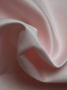 Pale Pink Polyester Lightweight Duchess Satin - P44