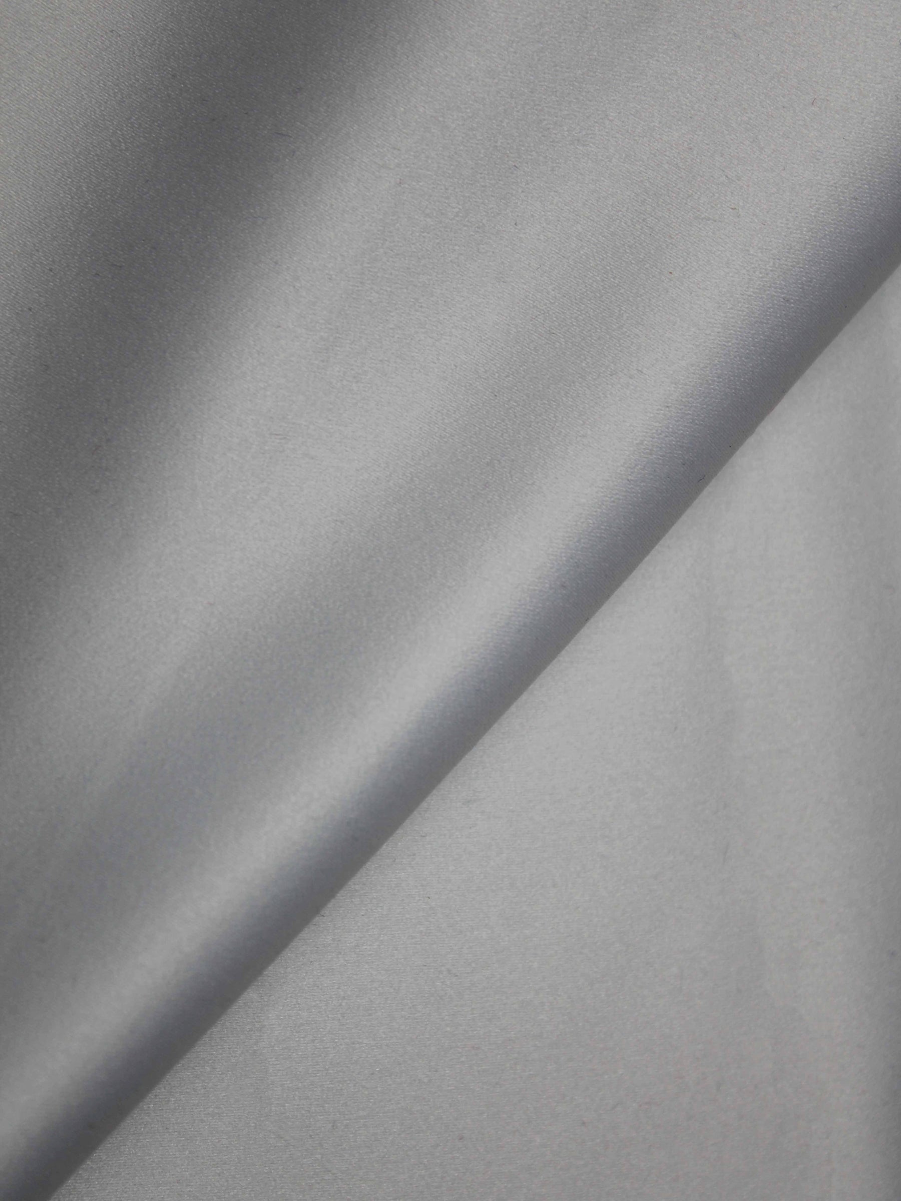 White Supreme Duchess Satin - P47