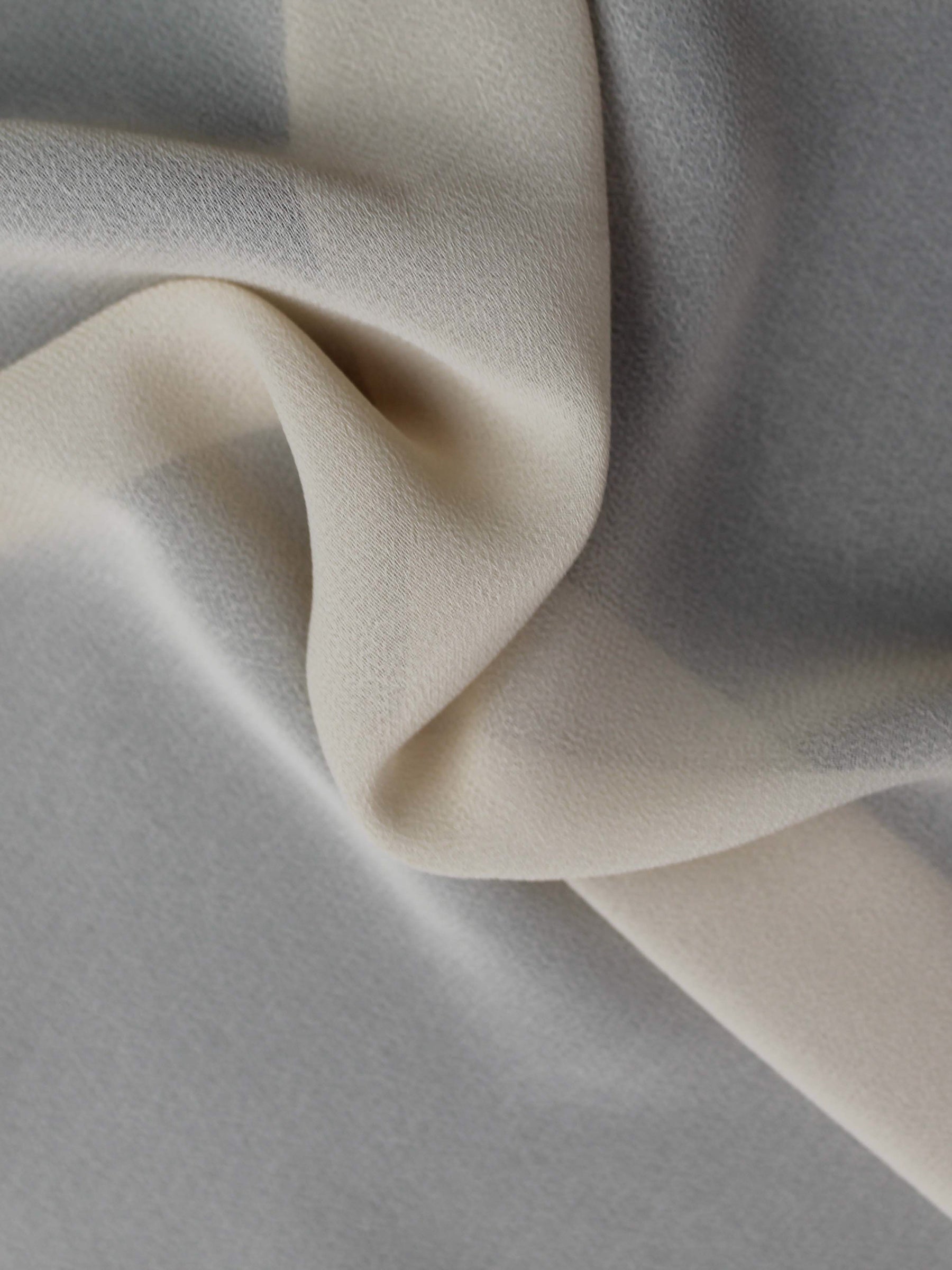 Cappuccino Polyester Georgette - P48