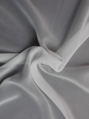 Winter White Polyester Georgette - P48