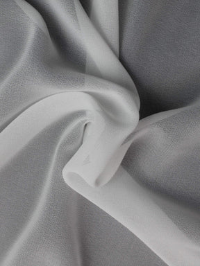 Winter White Polyester Georgette - P48