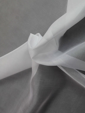 White Poly Organza - P49