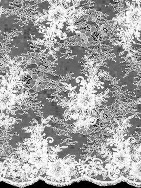 Ivory Corded Lace - P562
