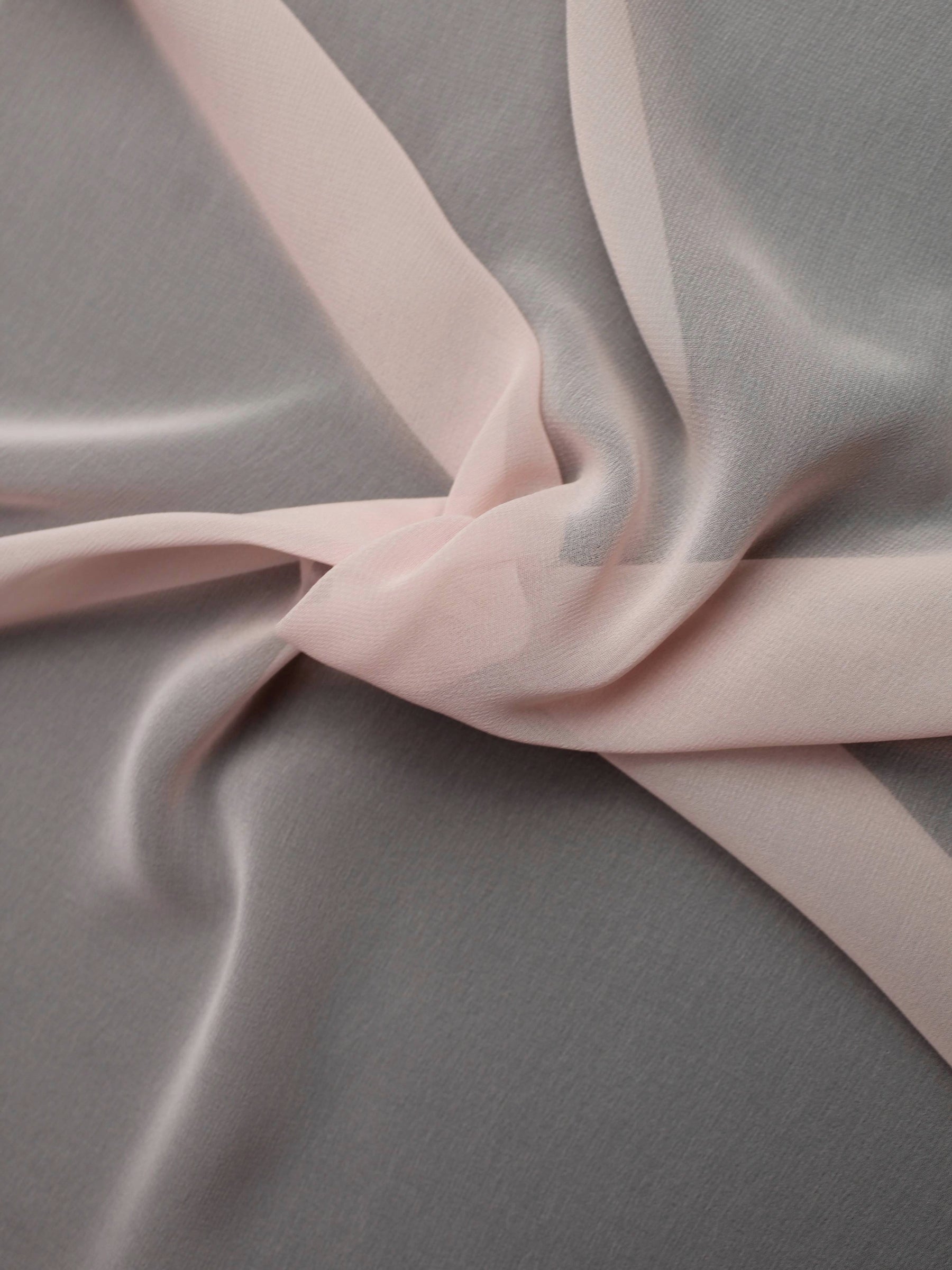 Blush Poly Chiffon - P58